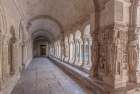 France, Provence, Arles. Saint Trophime Cloister completed in the 13th century Art Print